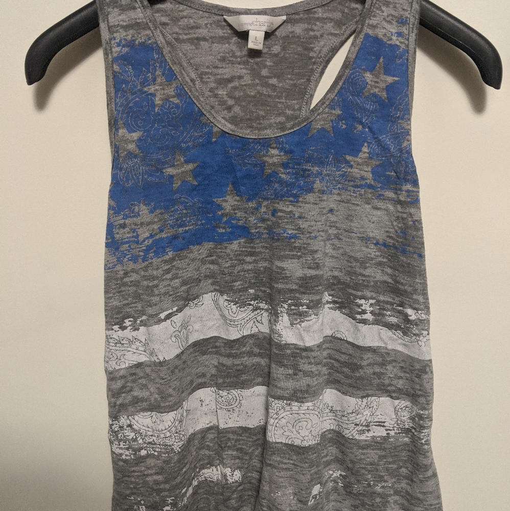 Flag concept tank top